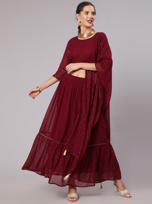 Kurti Style Lehenga Choli Online | Maharani Designer Boutique