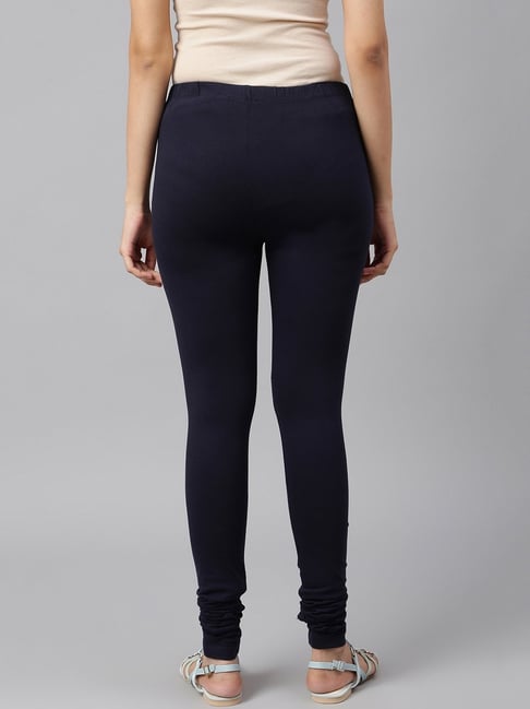 Buy Elleven Blue Leggings for Women's Online @ Tata CLiQ