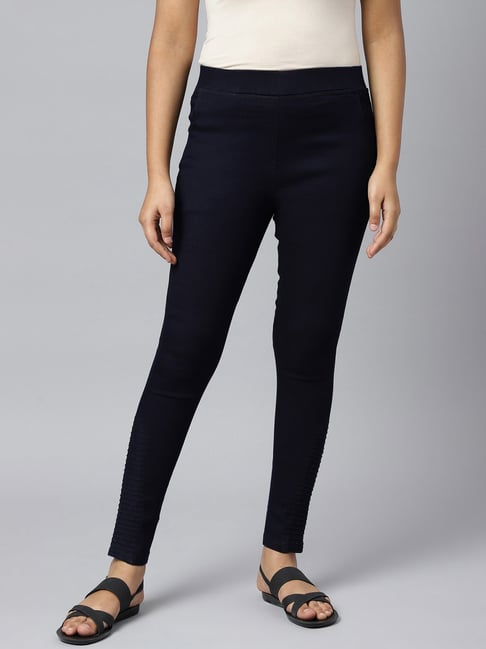 Elleven from Aurelia Blue Cotton Jeggings