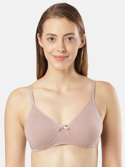 Buy Jockey Non Padded Cotton Sports Bra - Pink Online at Low Prices in  India 