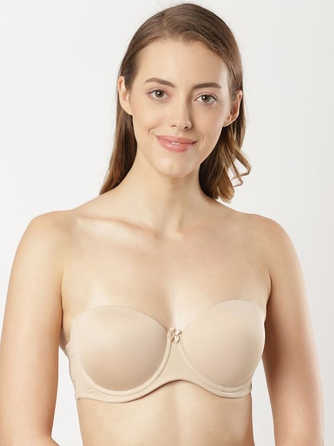 Buy Jockey 1831 Skin Under-Wired Padded Full Coverage Tube Bra for Women  Online @ Tata CLiQ