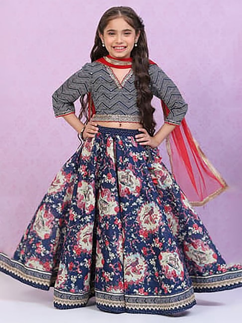 Buy Pink Embroidered Chinon Silk Wedding Wear Lehenga Choli Online At Zeel  Clothing
