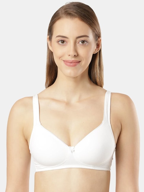 Buy Jockey Fe35 White Padded Full Coverage T-Shirt Bra With for Women  Online @ Tata CLiQ