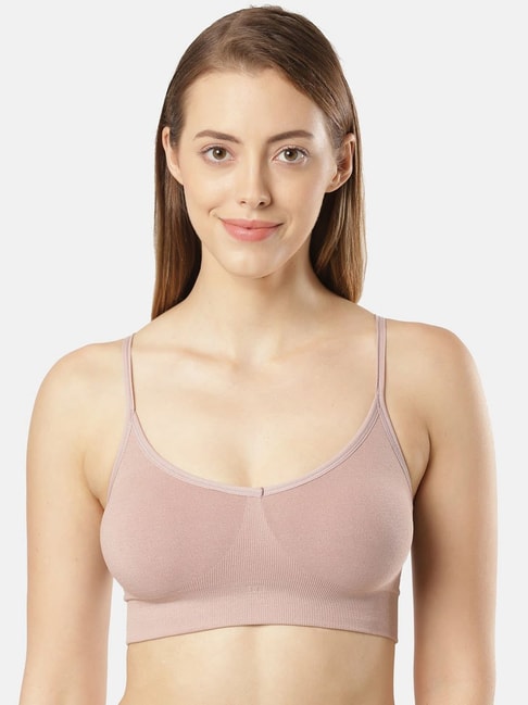 Buy Wunderlove by Westside Taupe Lace Non-Padded Bra for Online @ Tata CLiQ