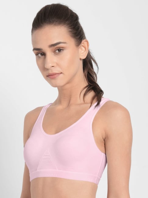 Bra, Light Pink Jockey Sports Bra (32 C)