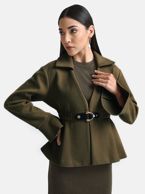 Peplum sleeve outlet jacket