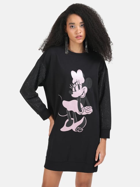 minnie mouse t shirt dress womens Disney Parks Minnie Mouse T-Shirt Dress Pink Polka Dot for Women NWT (MEDIUM)