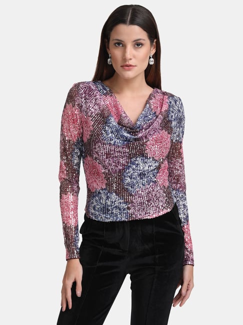 Kazo Multicolor Embellished Top