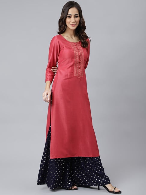 Janasya women's deals straight kurta