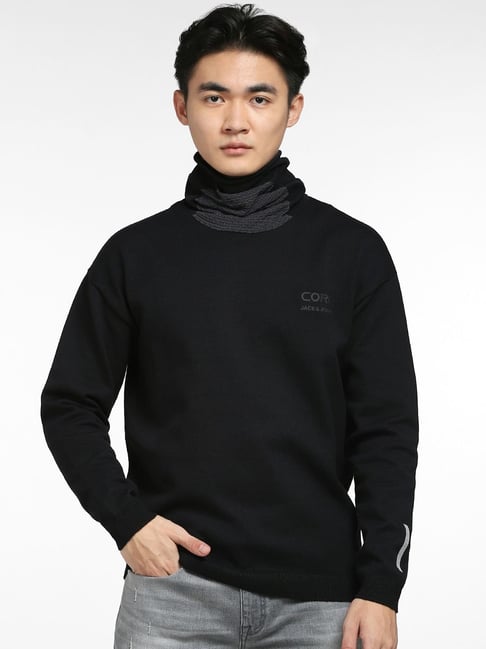 Jack and jones deals black sweater