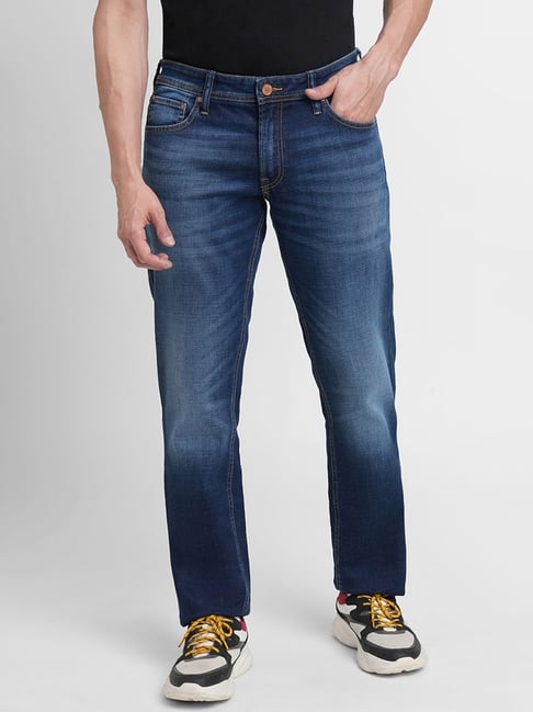 Produkt By Jack & Jones Blue Slim Fit Cargo Jeans