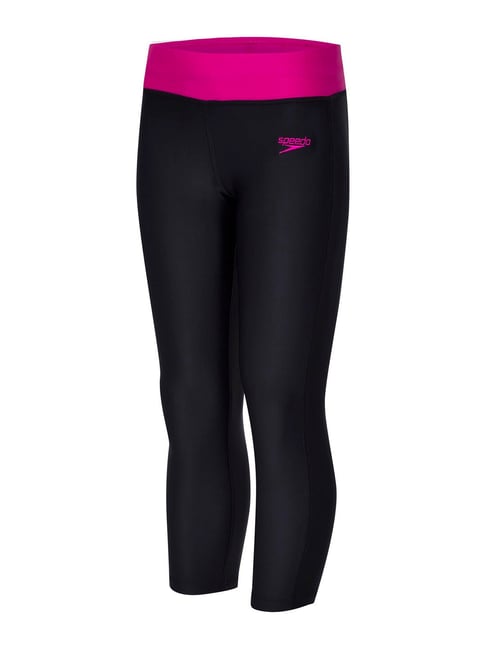 Buy Speedo Girls Black Leggings online