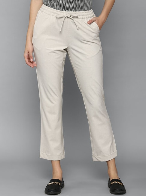 Marks  Spencer Trousers and Pants  Buy Marks  Spencer Beige Tapered  Trouser Online  Nykaa Fashion