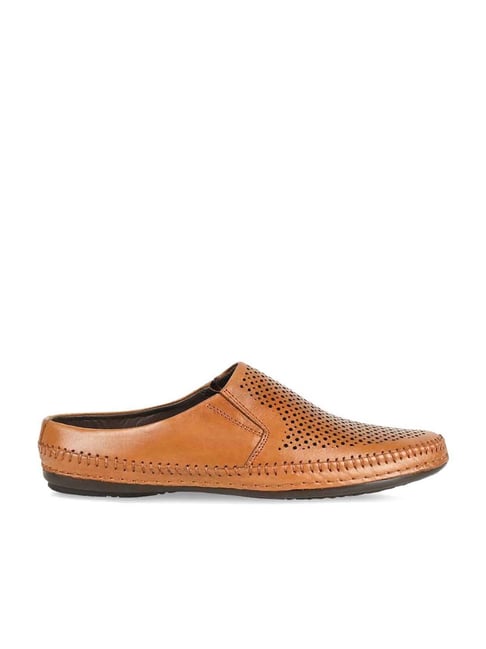 Regal Men's Tan Mule Shoes-picture-41