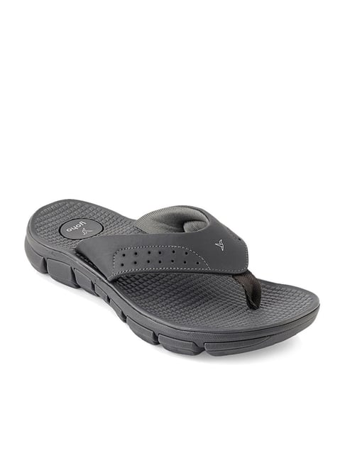 Mens arch support online flip flops