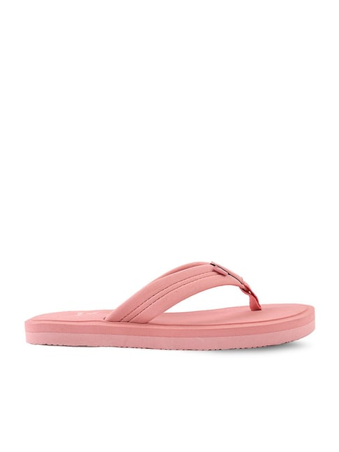 Pale pink cheap flip flops