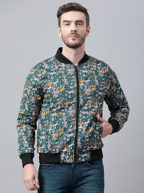 Young Men winter latest fashion printed bomber jacket_Winter_Hangzhou  Richontex Co., Ltd.