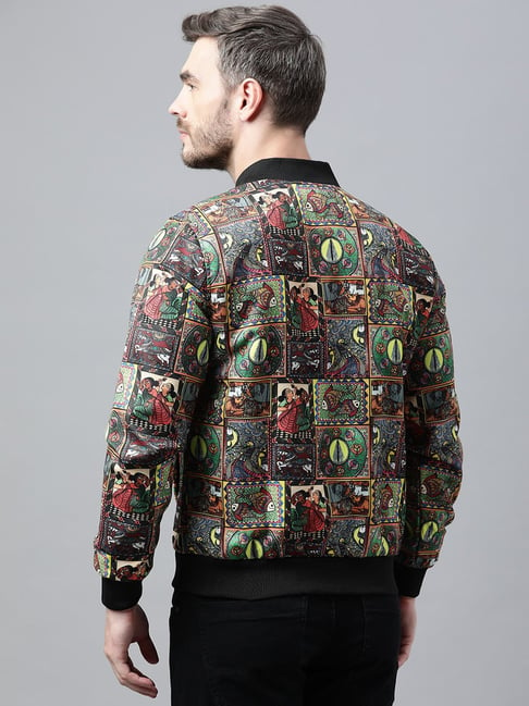 Round Digital Print Mens Polyester Printed Jacket, Size: Medium at Rs  750/piece in Kanpur