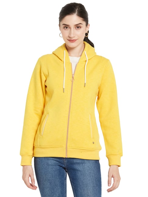 Monte Carlo Yellow Hooded Sweatshirt