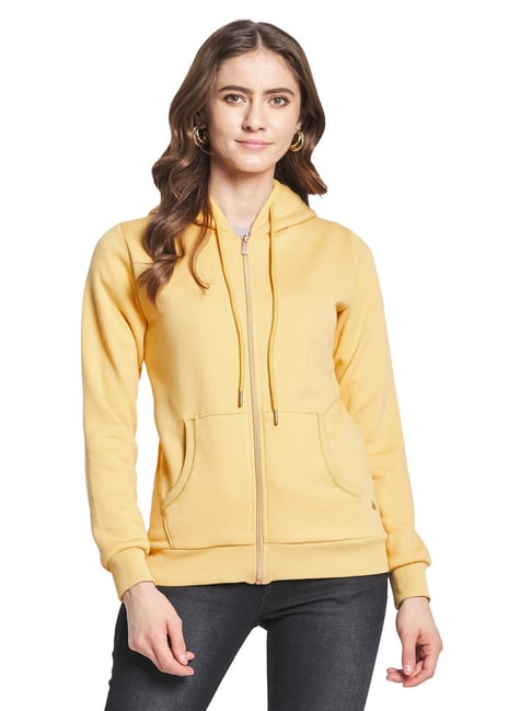 Monte Carlo Yellow Hooded Sweatshirt