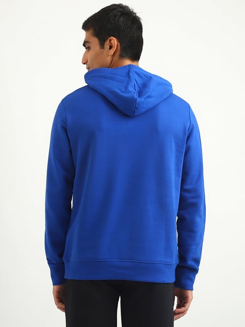 Plain royal blue clearance sweatshirt