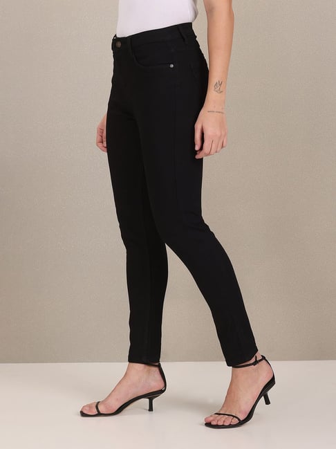 Buy Women Black Jeans Online In India