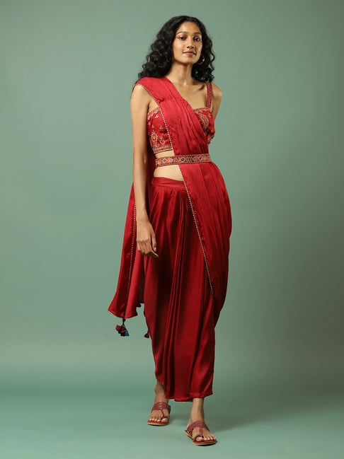 DIRA - Stylish ready to wear dhoti saree. A perfect... | Facebook