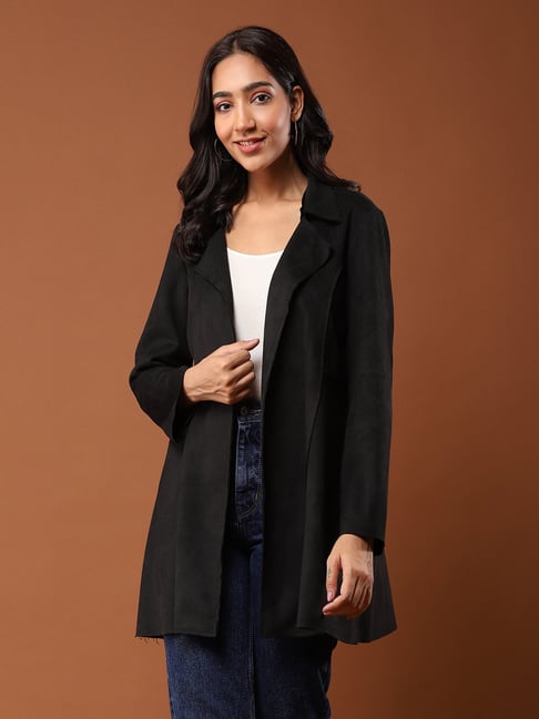 Buy black outlet coat