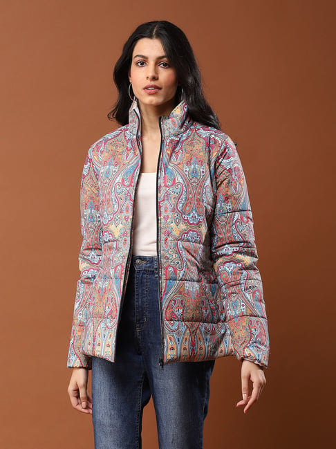 Buy Multi Color Kala Cotton Shirt Collar Open Front Jacket For Women by  Purvi Doshi Online at Aza Fashions.