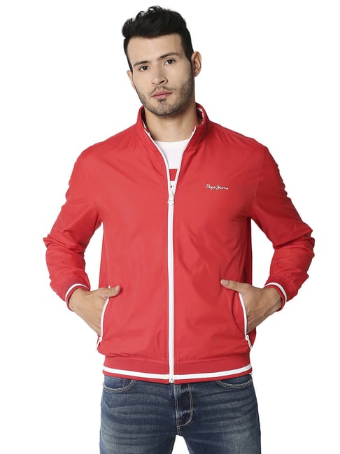 Pepe jeans 2025 red jacket