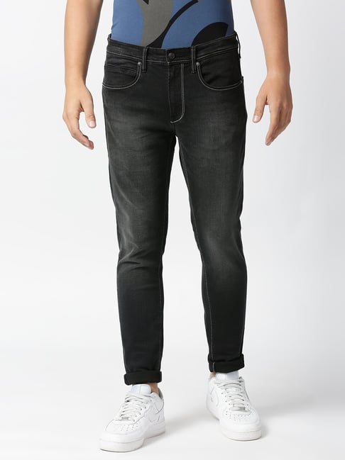 Pepe Jeans Black Skinny Fit Jeans