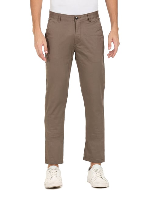 Buy Beige Trousers & Pants for Men by ARROW Online | Ajio.com