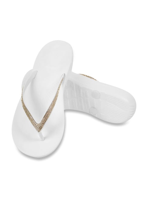 FitFlop Women's Gold Flip Flops