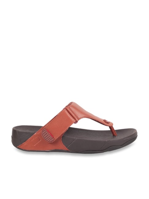 Carlton London Men's Thong Sandals, Tan, 8 : Amazon.in: Fashion