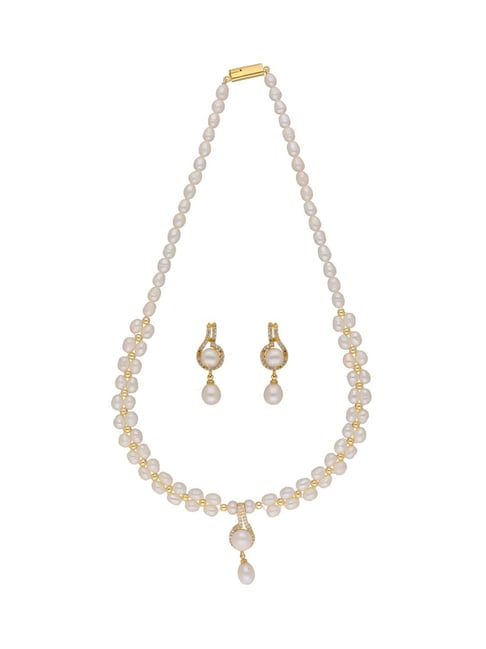 Cz necklace sets on sale online