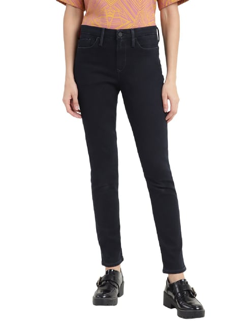 Levis Levi's 311 Black Skinny Fit Mid Rise Jeans