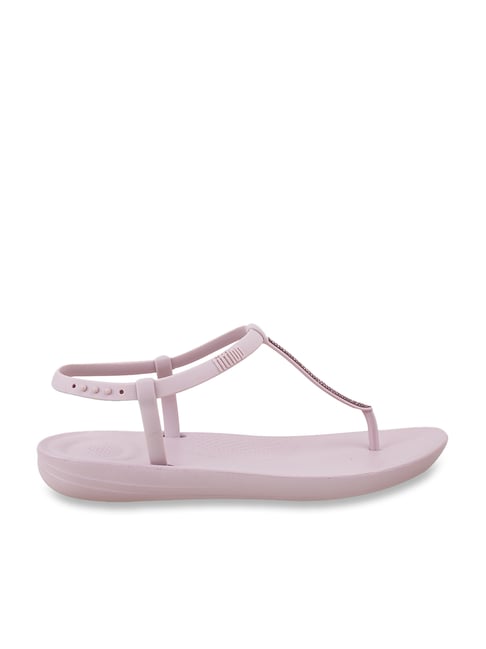 FitFlop Women's Purple T-Strap Sandals