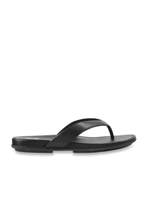 Bottine Aarschot | FitFlop | Lulu Opul Toe-Post Sandals | All Black -  Bottine