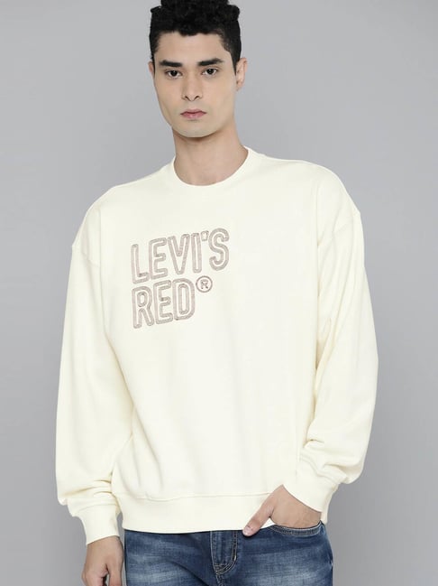 Buy Levi's Black Graphic Print Sweatshirt for Men Online @ Tata CLiQ