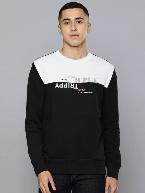 Levi's colour block outlet sweatshirt