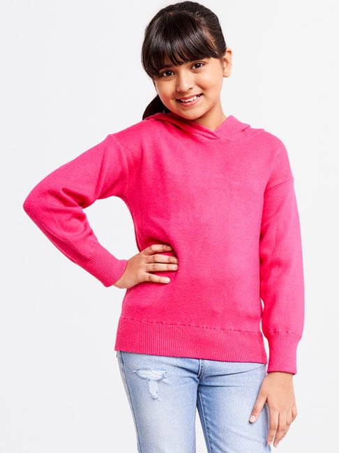 Dark pink outlet sweatshirt