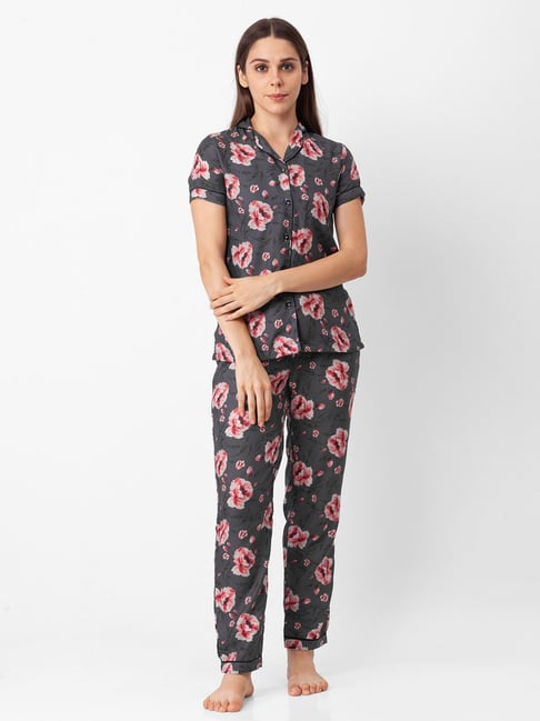 Floral pyjamas online womens