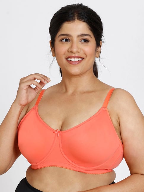 Buy Zivame Orange Full Coverage Double Layered Bra for Women's Online @  Tata CLiQ