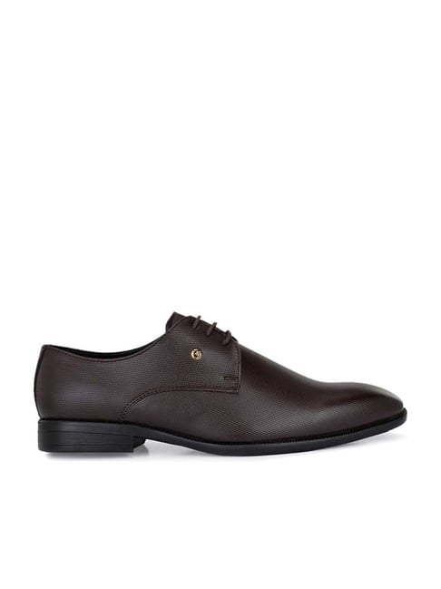 Alberto Torresi Men's Brown Derby Shoes