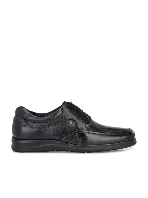 Alberto Torresi Men's Black Derby Shoes