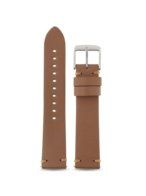 Buy Online 10 mm Tan Genuine Leather Strap for Women - 101017510sq_p | Titan