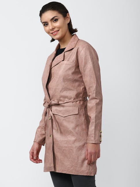 Buy Forever 21 Dusty Pink Regular Fit Jacket for Women Online Tata CLiQ