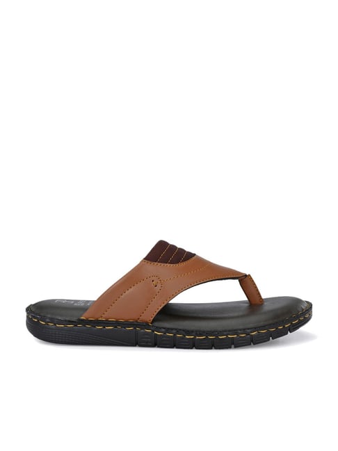 Tan flip flop discount sandals