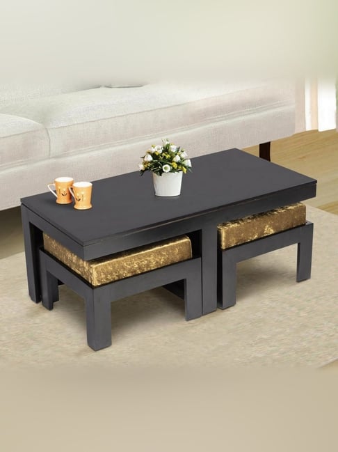 Ikiriya Irish Solid Dark Brown Wood Coffee Table-picture-47