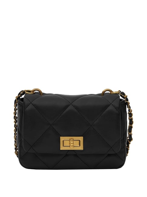 UOL VL Black Colour With Monogram Outdoor Massenger Bag Side Sling Bag   Luxury DAllure